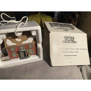 Department 56 New England Village Series Shingle Creek House NEW in Original Box